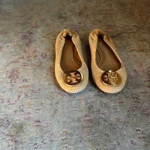 Tory Burch leather ballet shoes